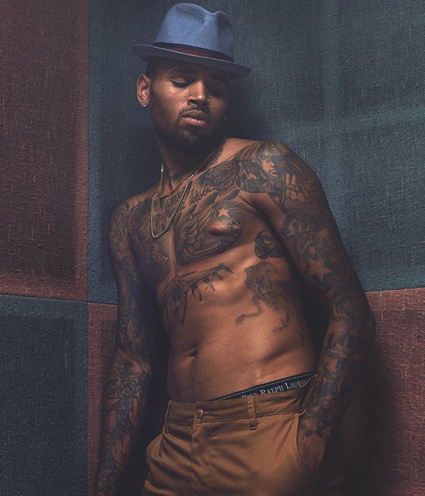 Chris brown s tattoos full size