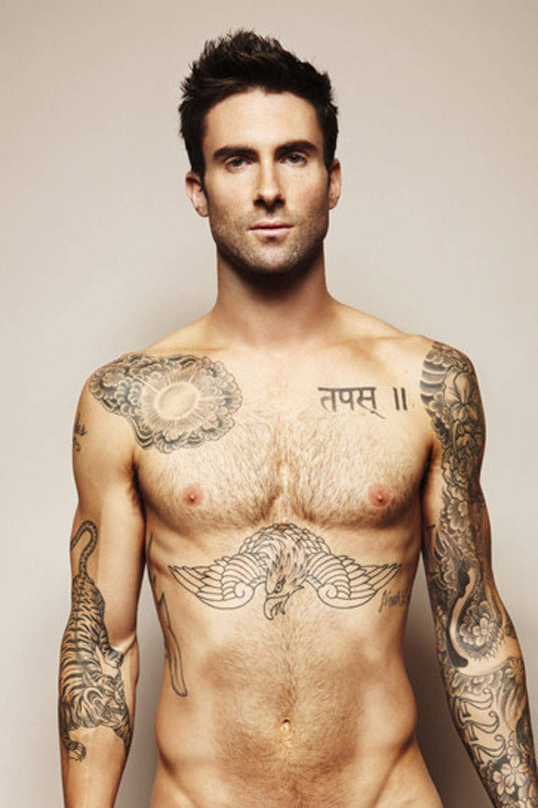 Adam levine naked full size