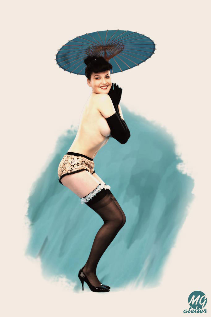 Nude unique vintage full size