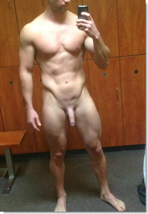 Nude men locker room selfies full size