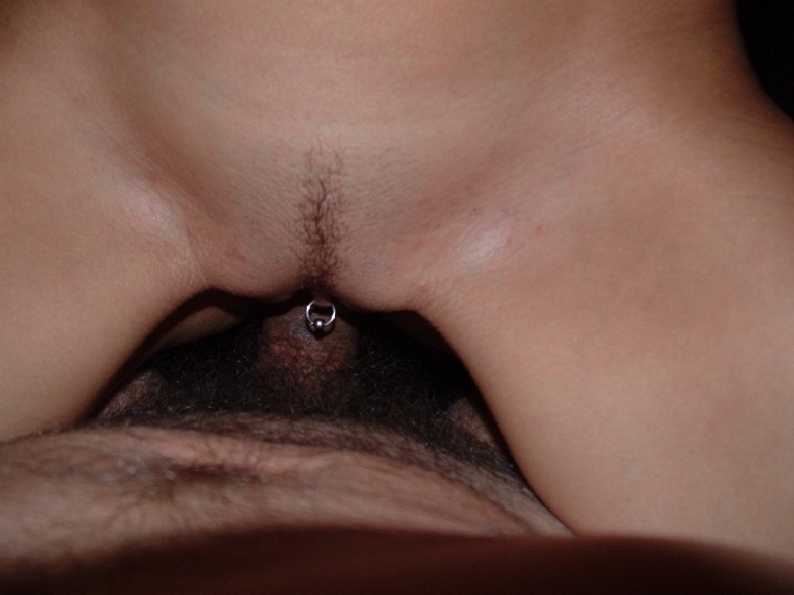 Amateur clit piercing full size