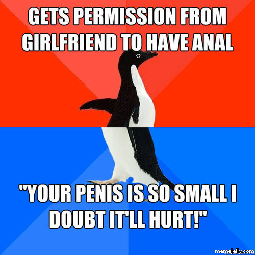 Socially awkward awesome penguin meme full size