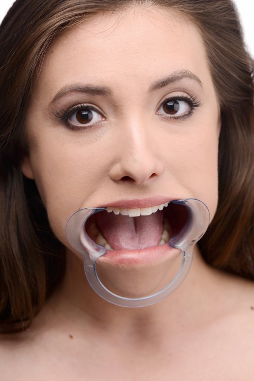 Dental cheek retractor mouth gag full size