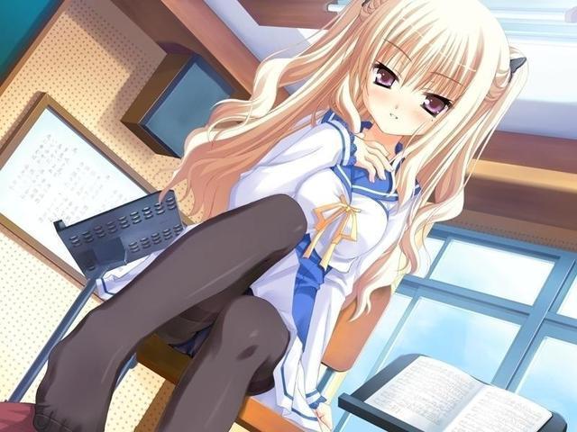Anime school girl full size