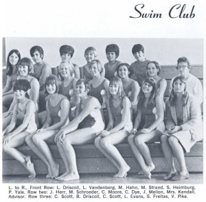 High school swim team yearbook 510X500 jpeg