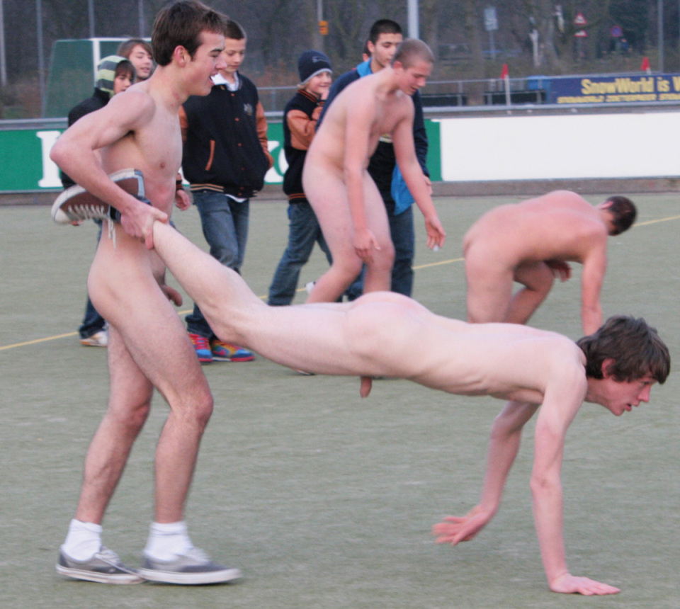 Nude sports team naked full size