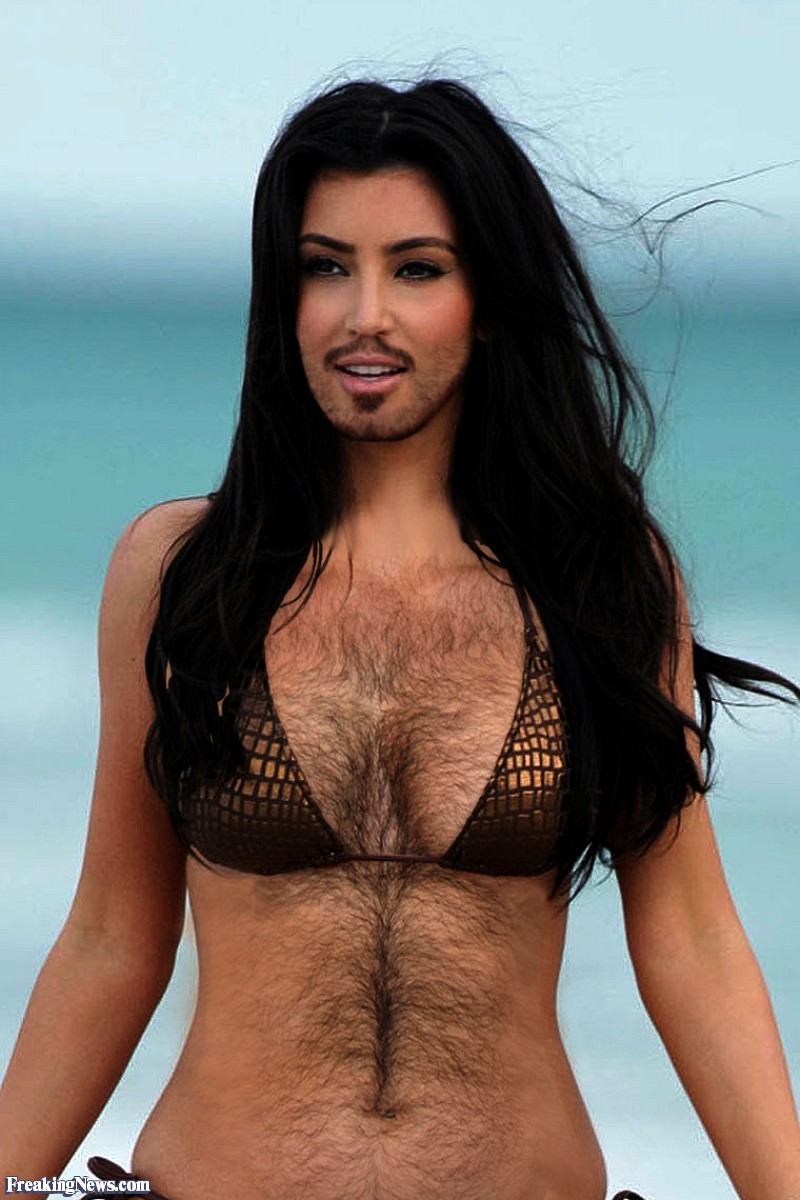 Kim kardashian hairy full size