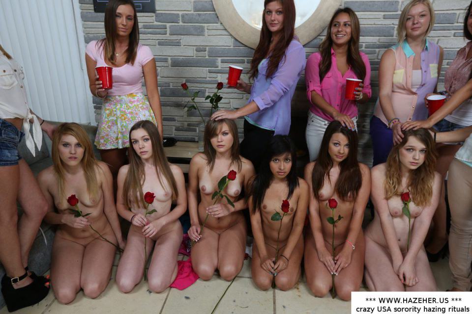 College girl sorority hazing facesitting full size