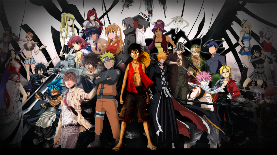 All anime characters full size