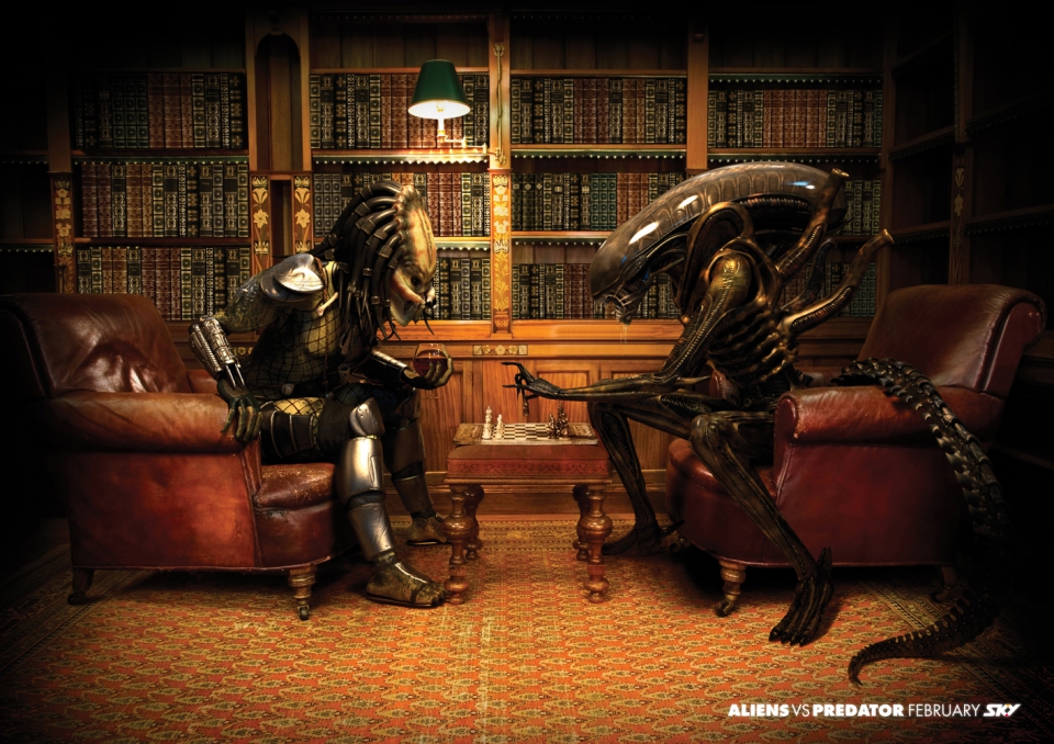 Alien vs predator funny full size