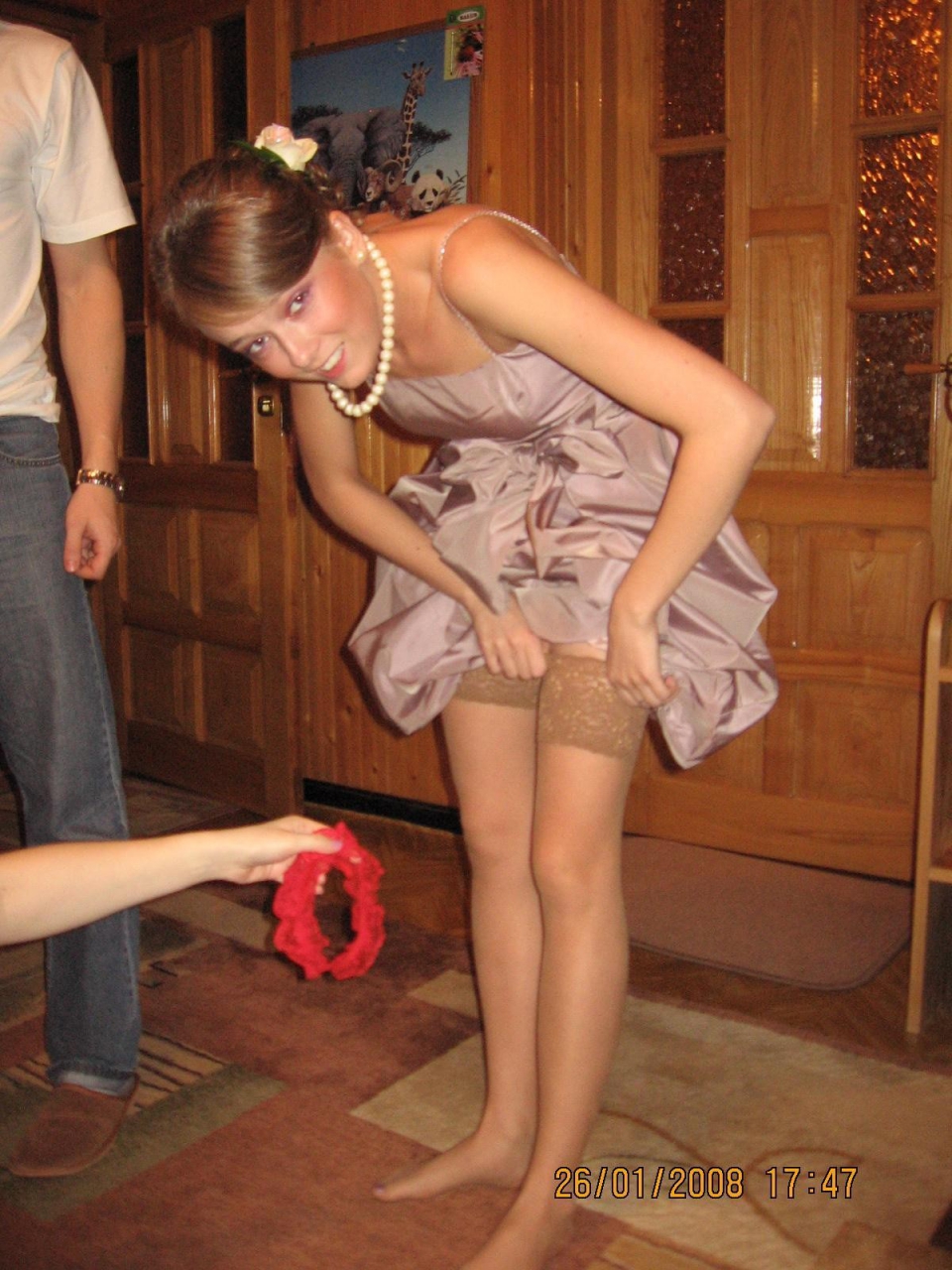 Nylon pantyhose parties full size