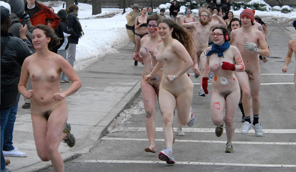 Nude polar bear run chicago full size