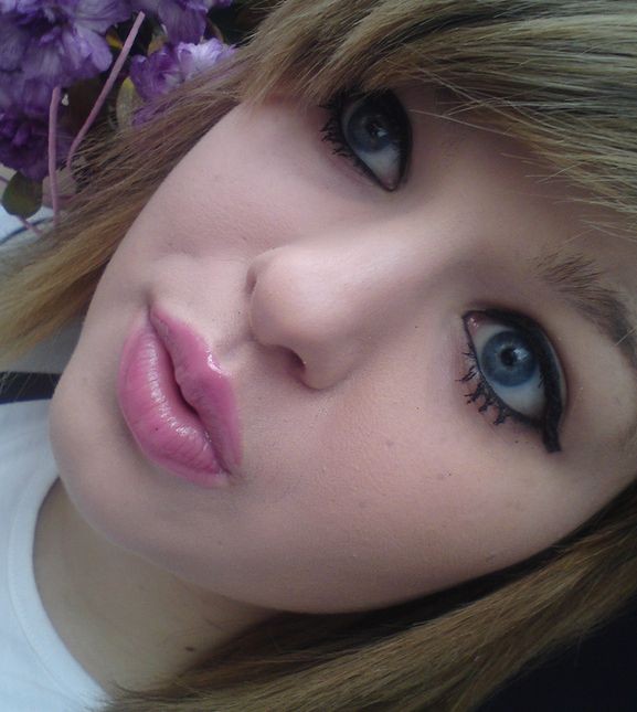 Cute girl cum on face full size