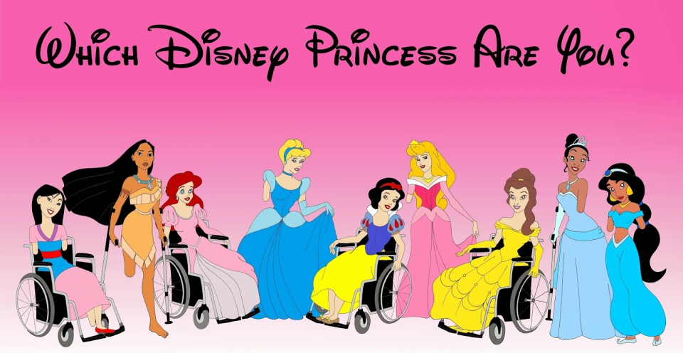 Disabled disney princesses full size