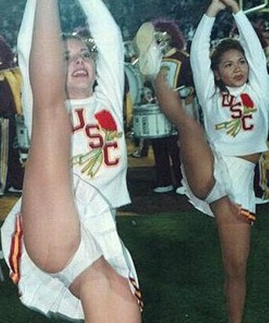 Usc cheerleader crotch shots full size