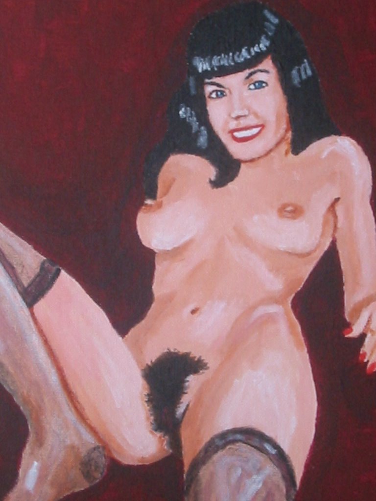 Bettie page nude full size