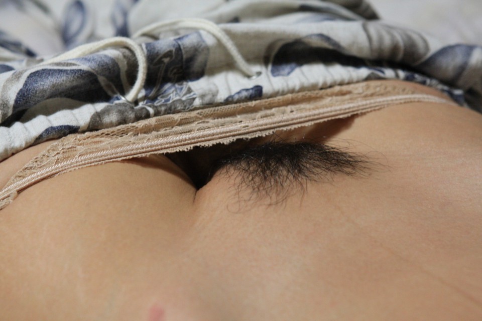 Hairy asian pussy mound full size