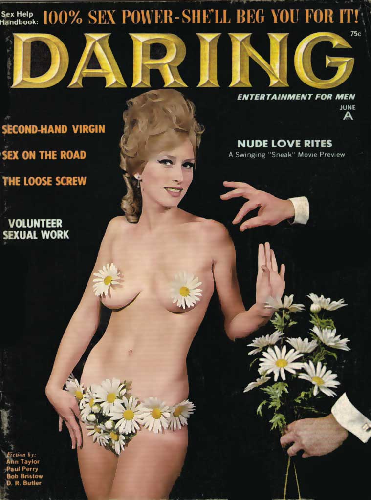 Vintage girlie magazine covers full size