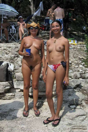 Indian mom and daughter nude beach 534X800 jpeg