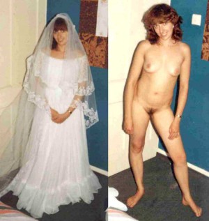 Polaroid brides dressed and undressed 943X999 jpeg