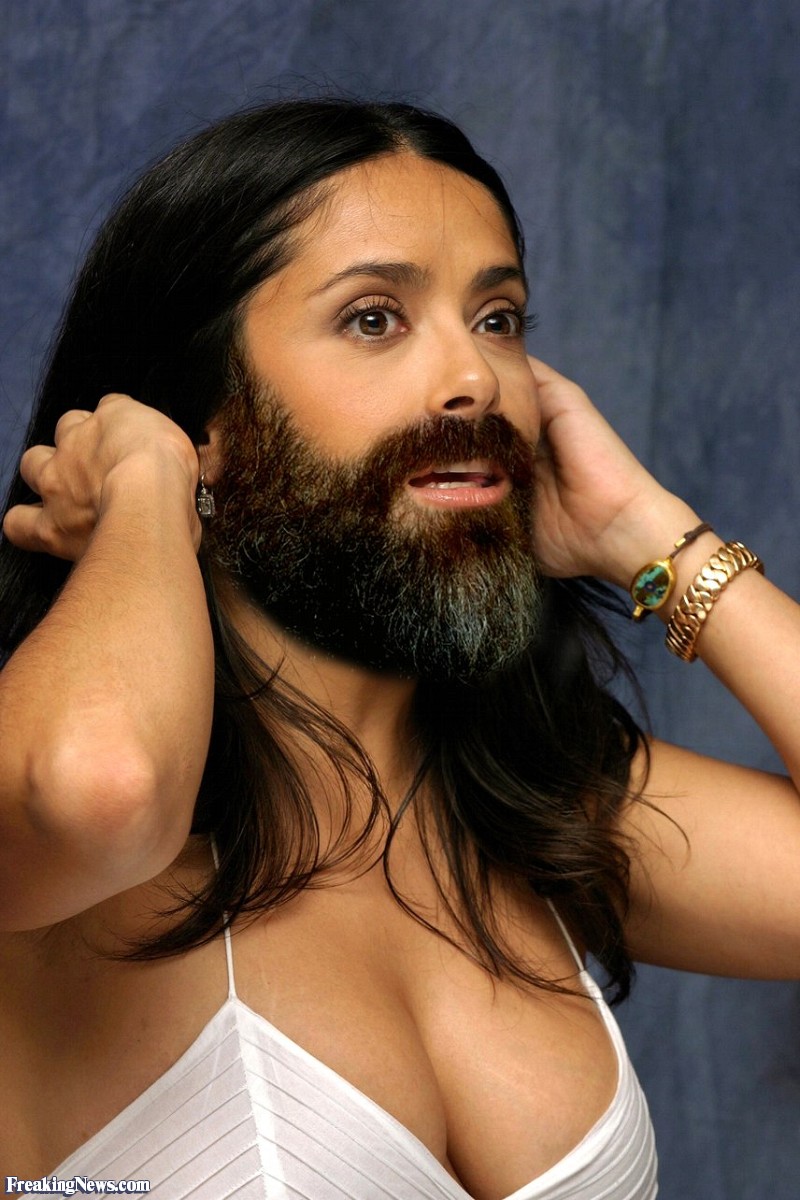 Salma hayek bearded full size