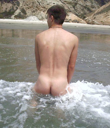 Male butt crack beach full size