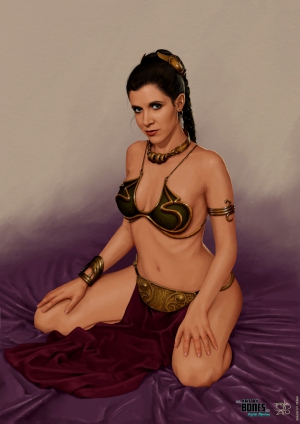 Carrie fisher star wars princess leia slave 960X1357 jpeg