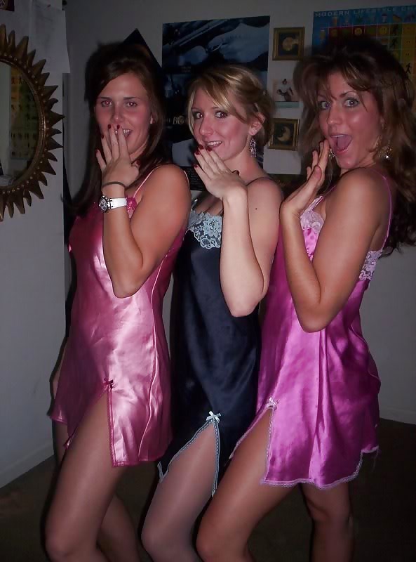 Satin slip lingerie porn full size