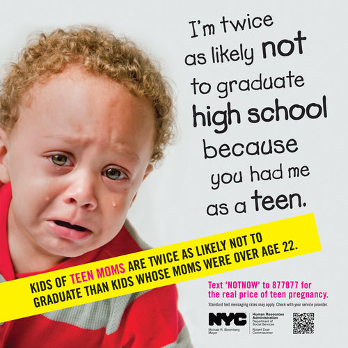 Teen pregnancy ads full size