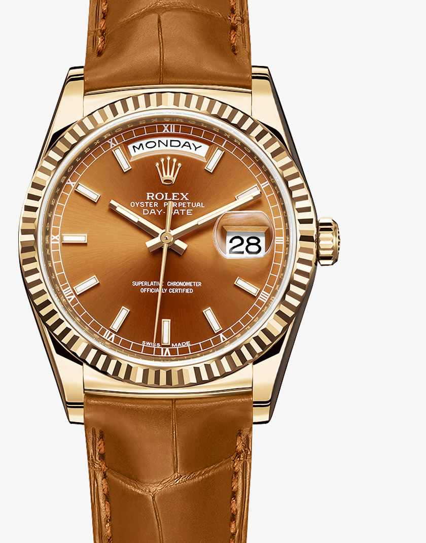 Rolex oyster perpetual day date full size