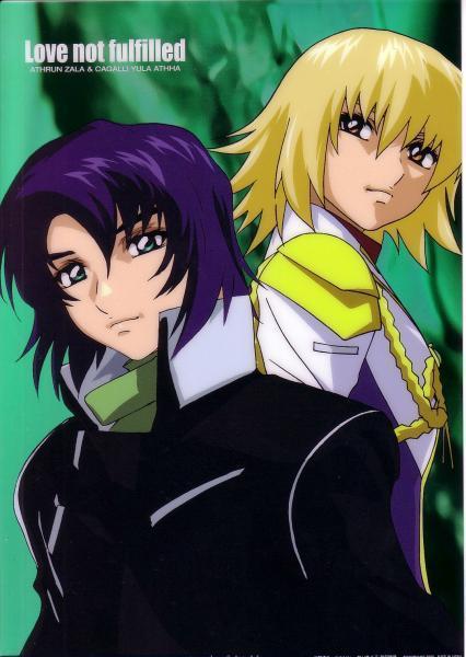 Gundam seed destiny athrun and cagalli full size