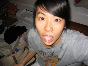 Asian teen girlfriend facial 800X600 jpeg