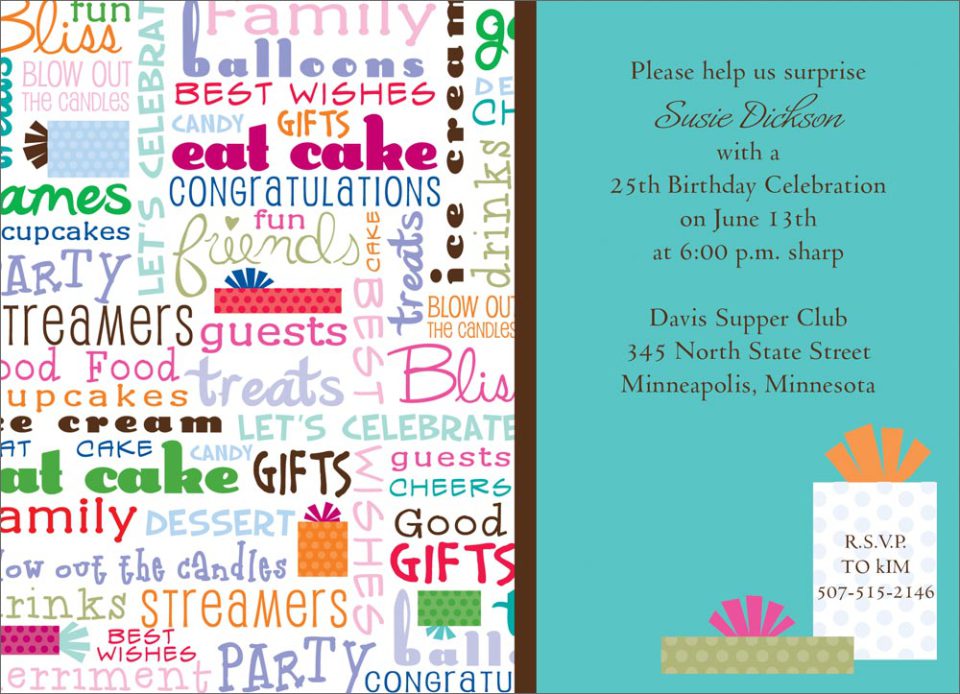 Funny adult birthday party invitations full size
