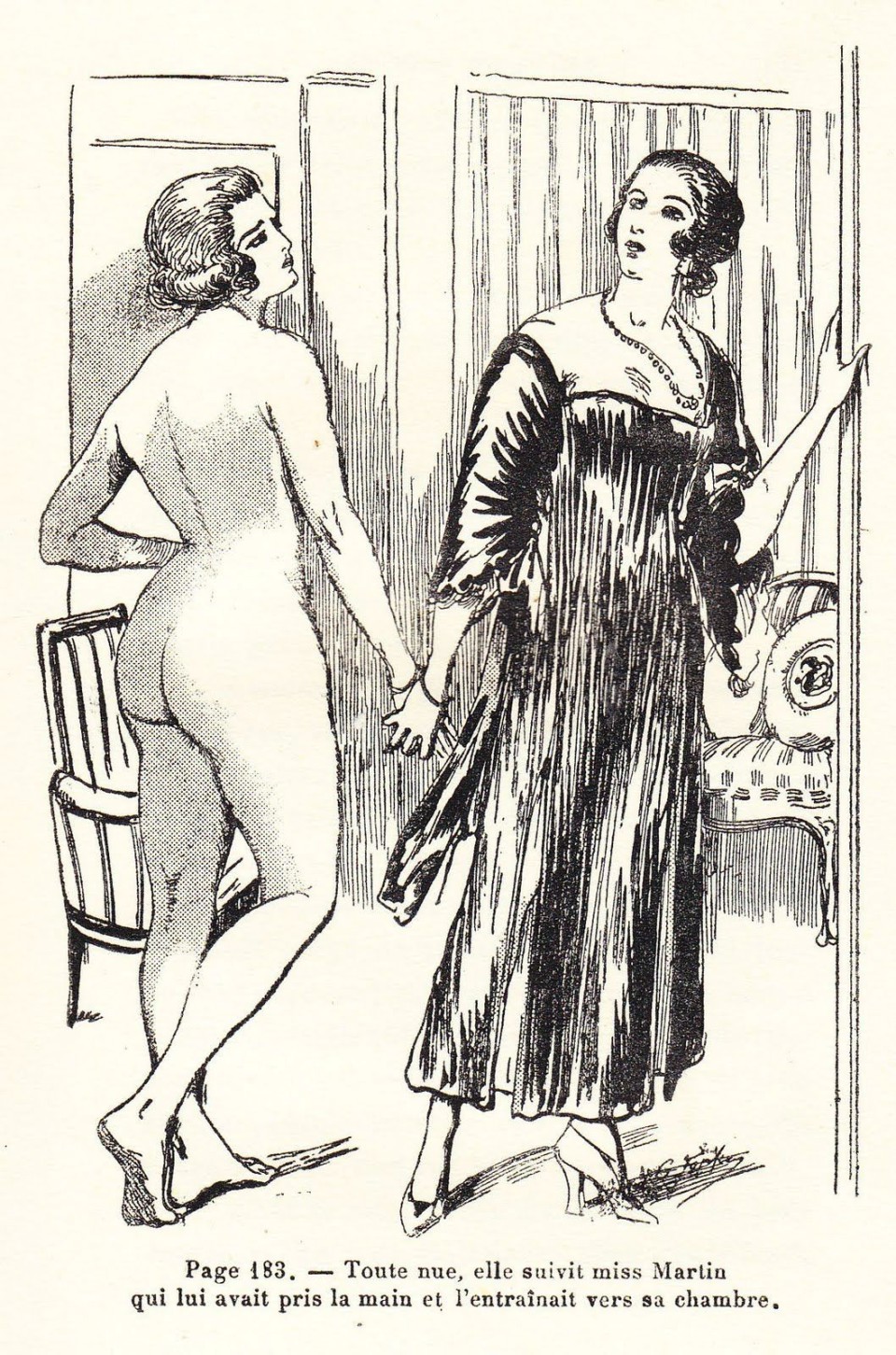Vintage spanking fetish art drawings full size