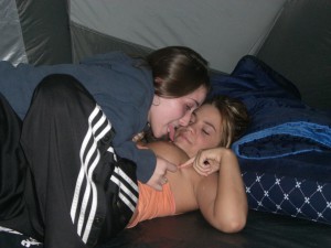 Amateur lesbians camping 960X720 jpeg