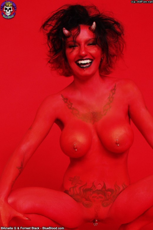 Nude devil girl porn full size