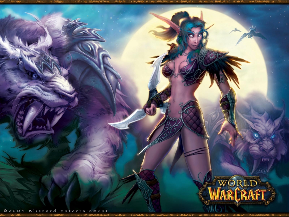 World of warcraft night elves full size