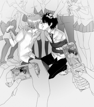 Anime yaoi forced kiss 737X841 jpeg