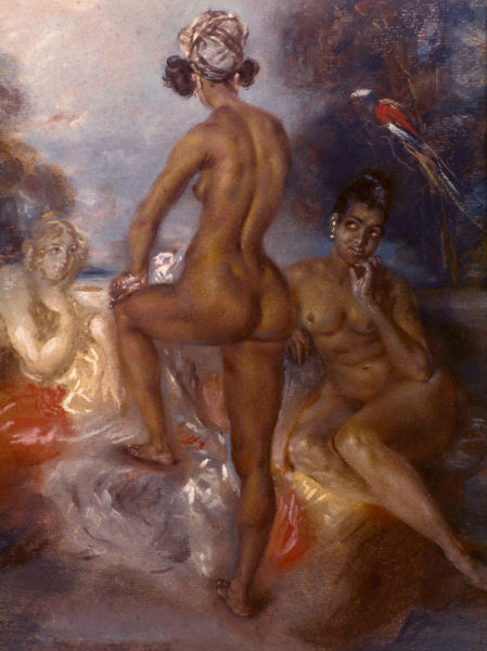 Native american indian women paintings full size