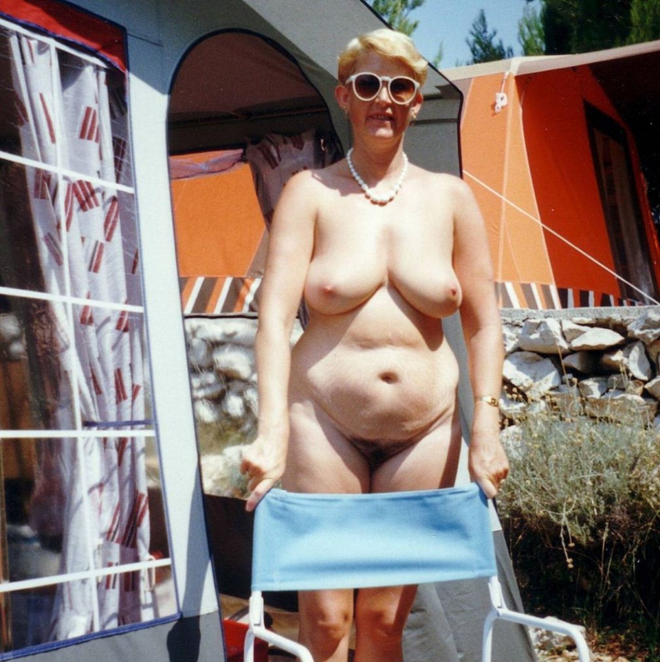 Mature nudist women camping full size