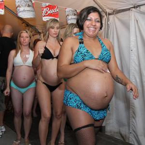 Pregnant women bikini contest 500X500 jpeg
