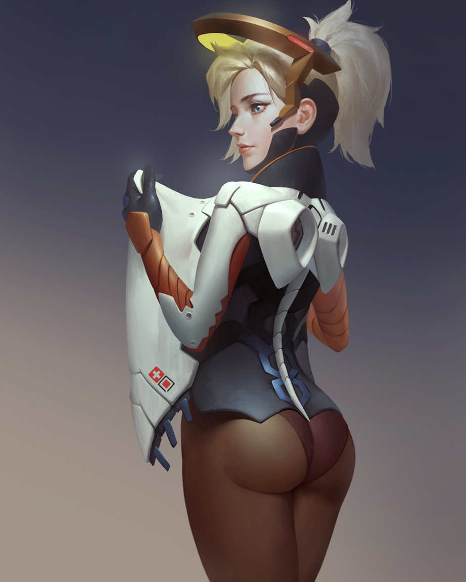 Overwatch mercy halloween porn full size