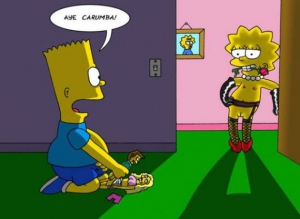 Bart and lisa simpson xxx 580X424 jpeg