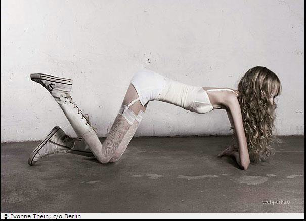 Skinny model anorexic full size