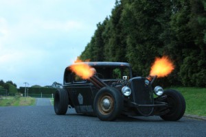 Rat rod with flames 960X640 jpeg