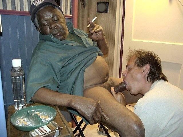 Gay old men sucking black cock full size