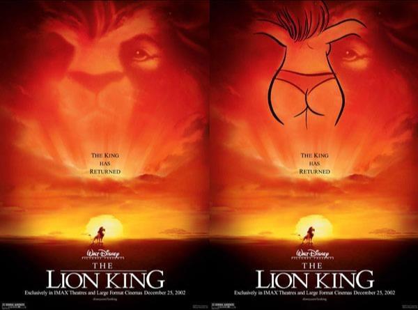 Lion king subliminal messages full size