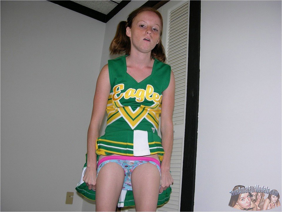 True amateur models cheerleader full size