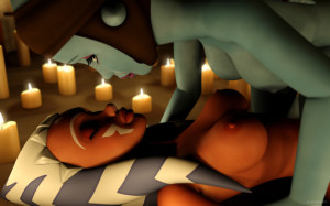 Ahsoka tano and aayla secura sex 960X600 jpeg
