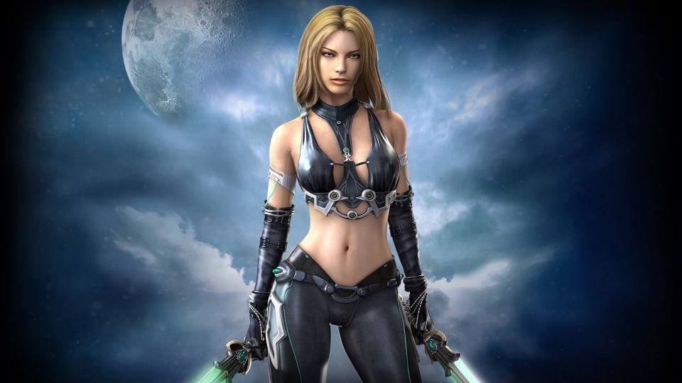 Fantasy warrior girl full size